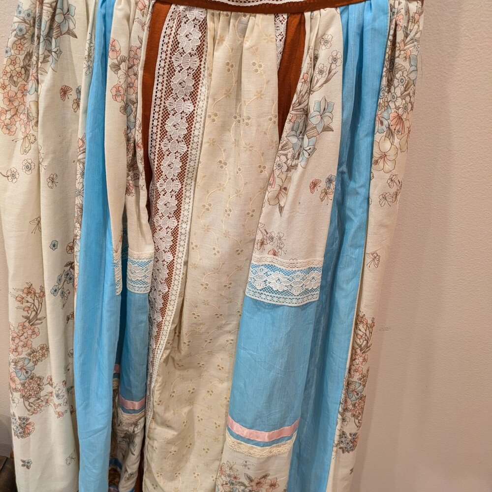 Cottage Core Patchwork Skirt(hand sewn) - Picture 2 of 10